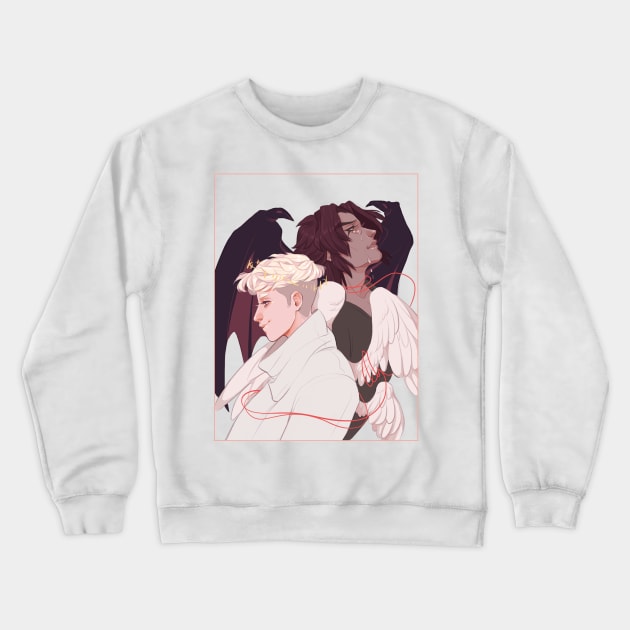 String of Fate Crewneck Sweatshirt by almahime